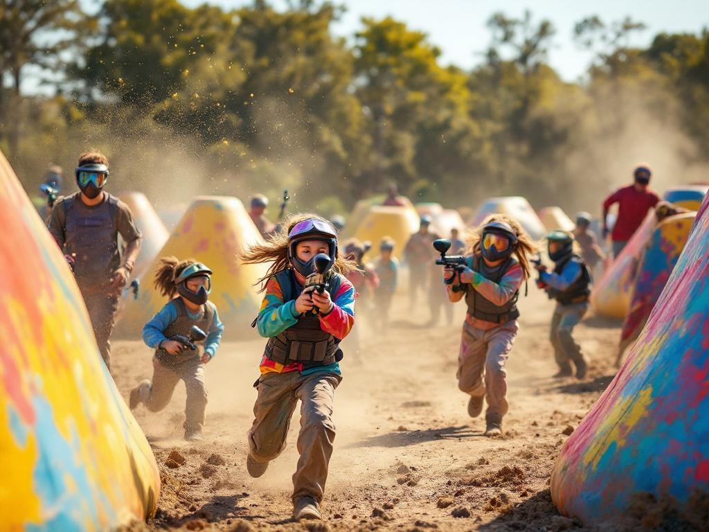 Paintball w Arena Mocy – sposób na nietypowe urodziny dziecka